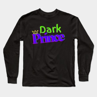 Neon Royal Family Group Series - Dark Prince Long Sleeve T-Shirt